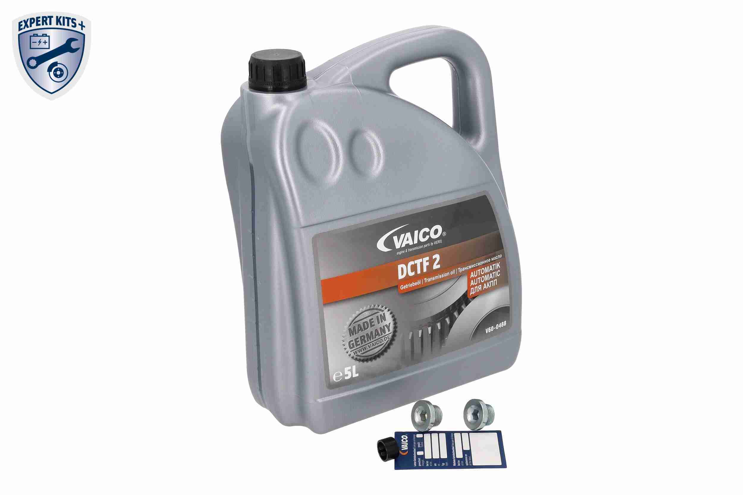 Ilustracja V20-4300 VAICO zestaw części, wymiana oleju automatycznej skrzyni biegów