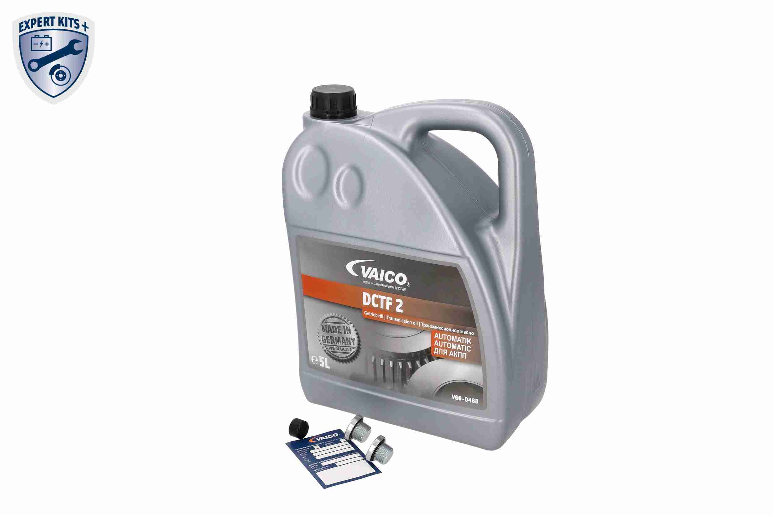 Ilustracja V20-4300 VAICO zestaw części, wymiana oleju automatycznej skrzyni biegów