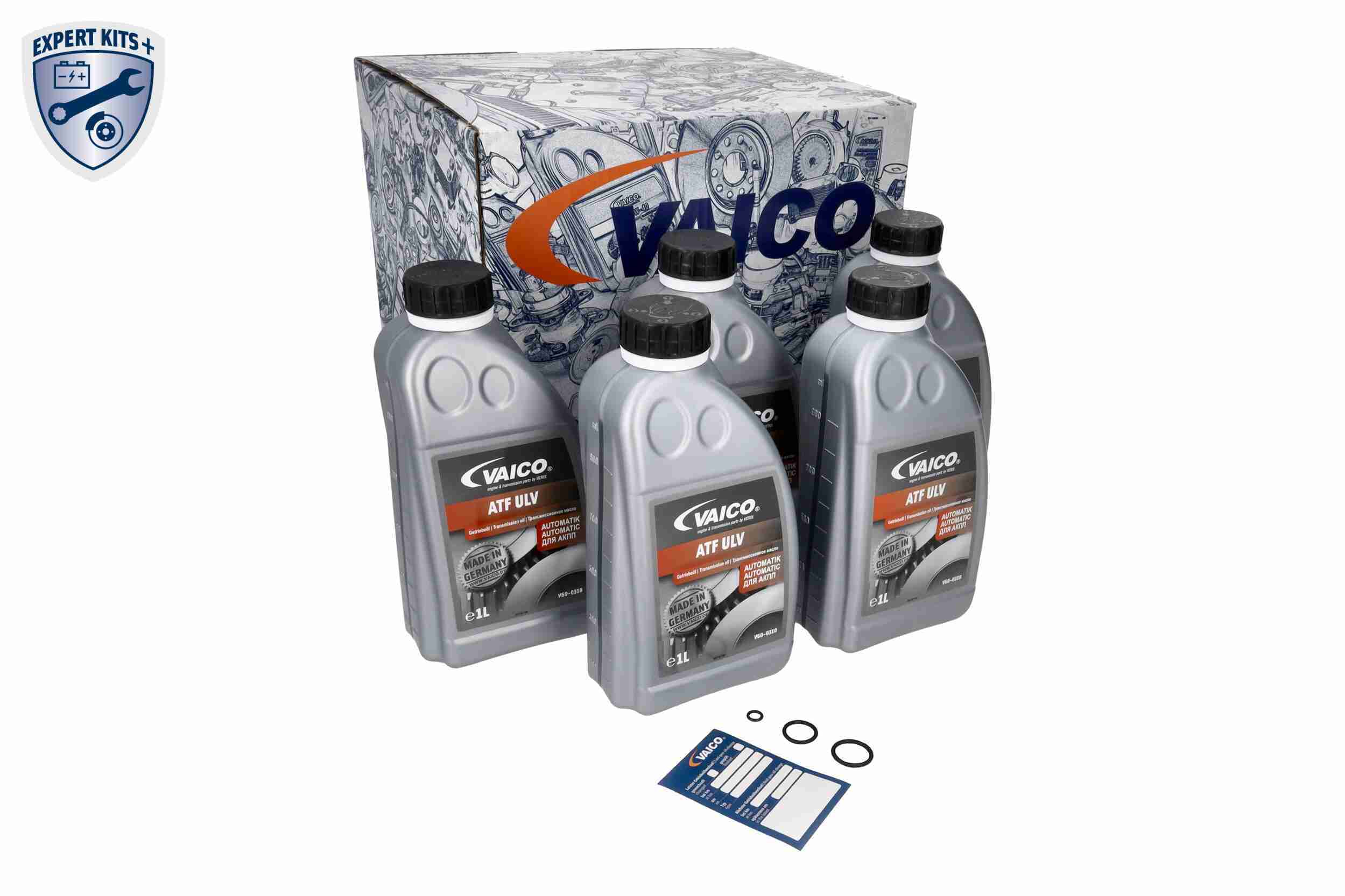 Ilustracja V20-4670 VAICO zestaw części, wymiana oleju automatycznej skrzyni biegów