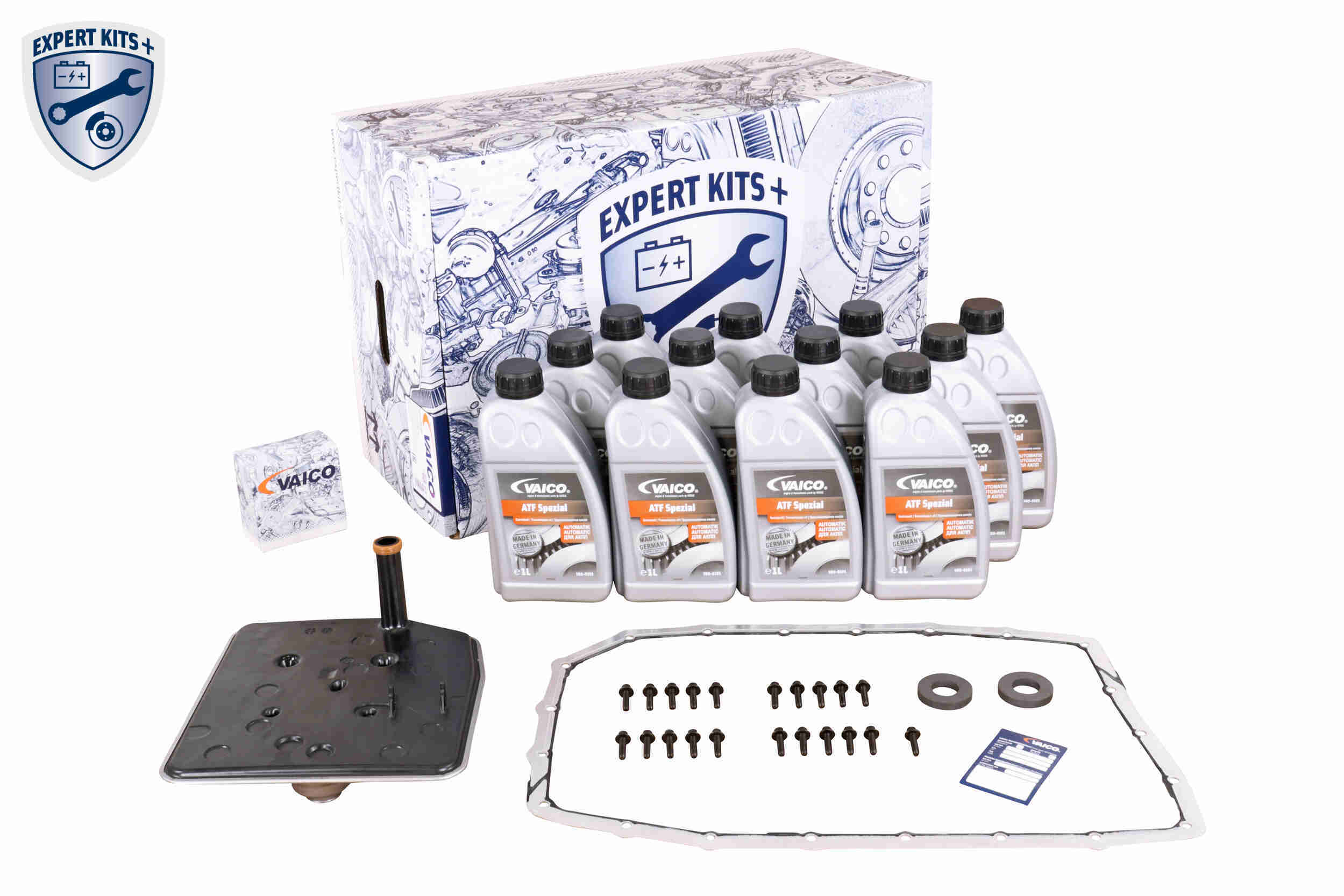 Ilustracja V25-2191-XXL VAICO zestaw części, wymiana oleju automatycznej skrzyni biegów