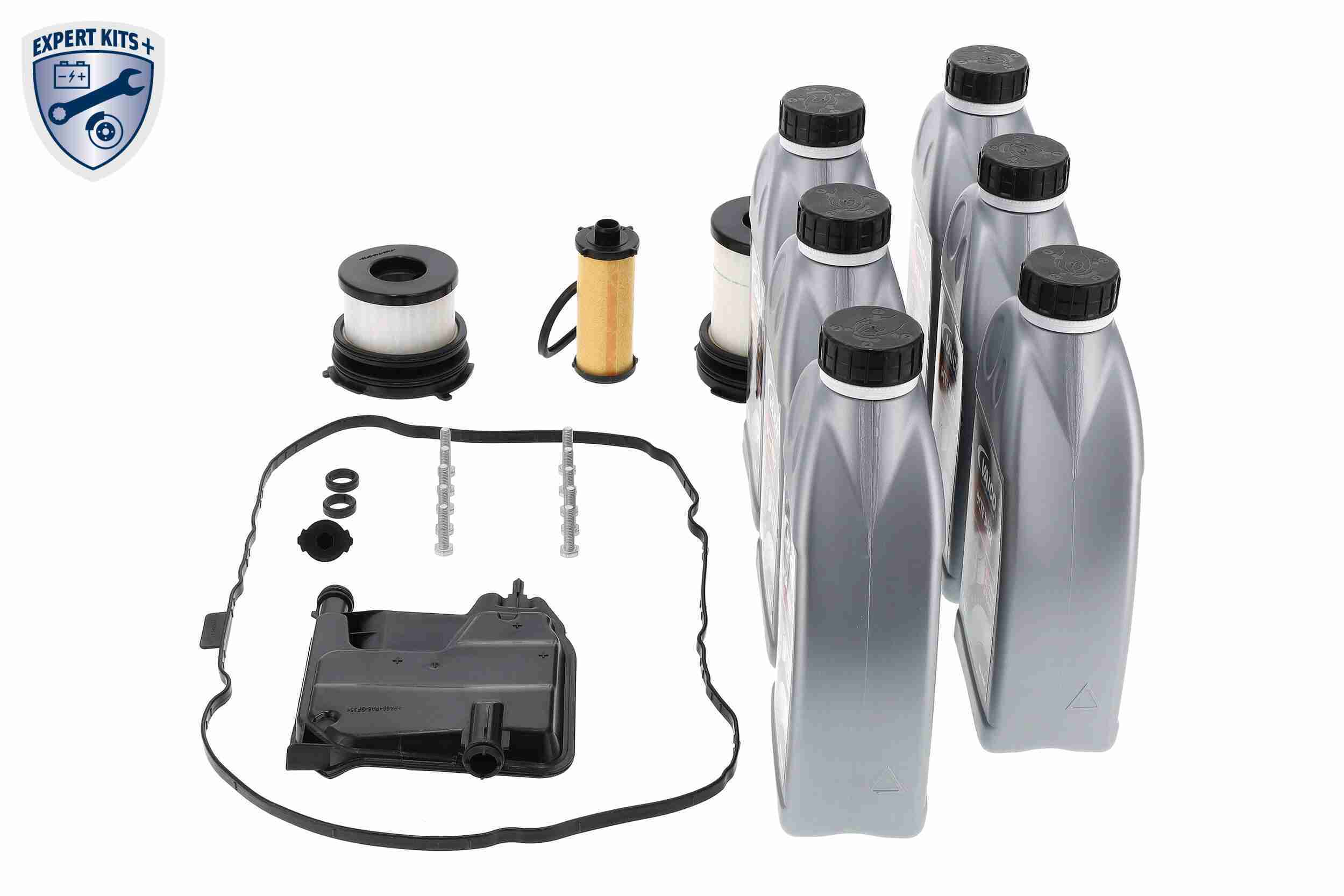 Ilustracja V30-3957 VAICO zestaw części, wymiana oleju automatycznej skrzyni biegów