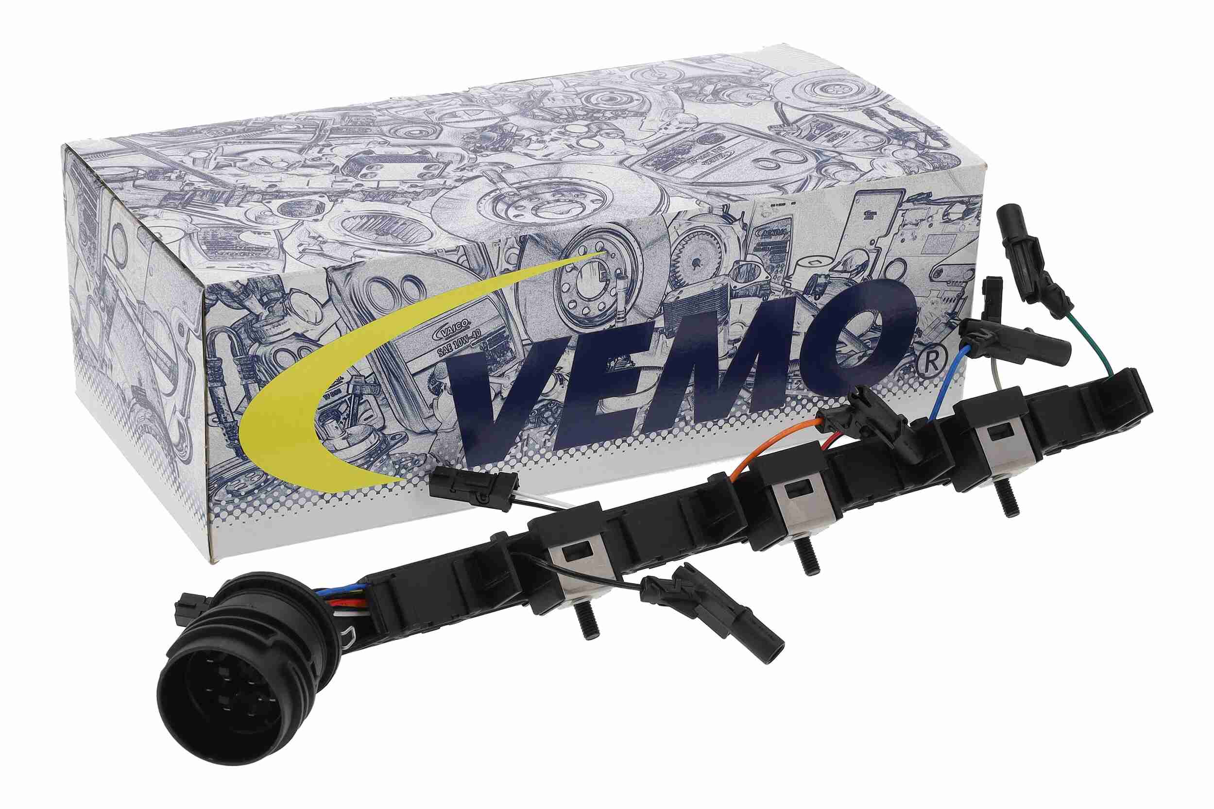 Ilustracja V10-83-0123 VEMO zestaw naprawczy do przewodów, wtryskiwacz