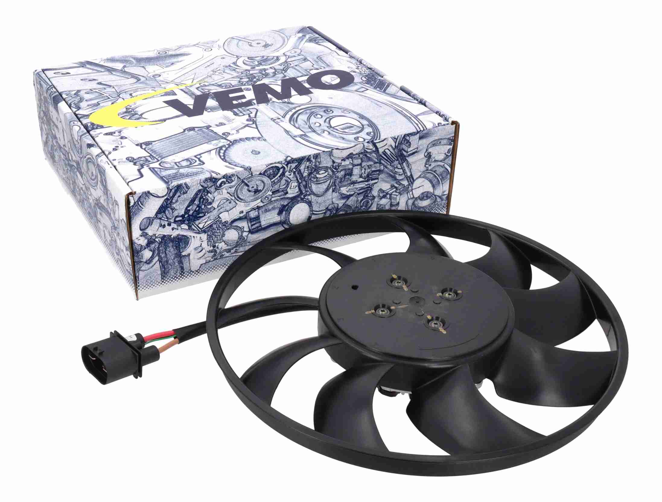 Ilustracja V15-01-1943 VEMO wentylator, chłodzenie silnika