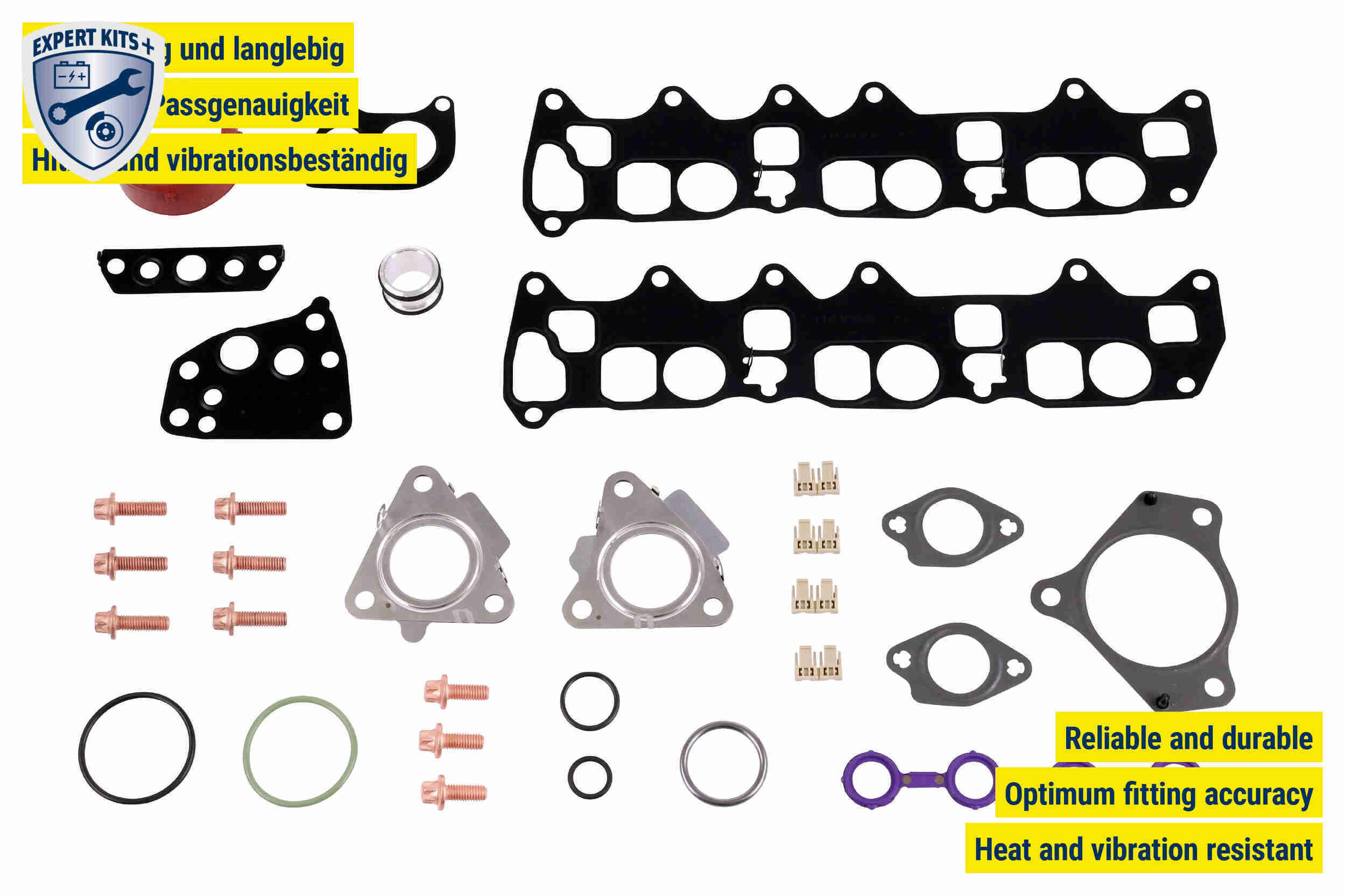 Ilustracja V30-60-91317 VEMO zestaw uszczelek, chłodnica olejowa
