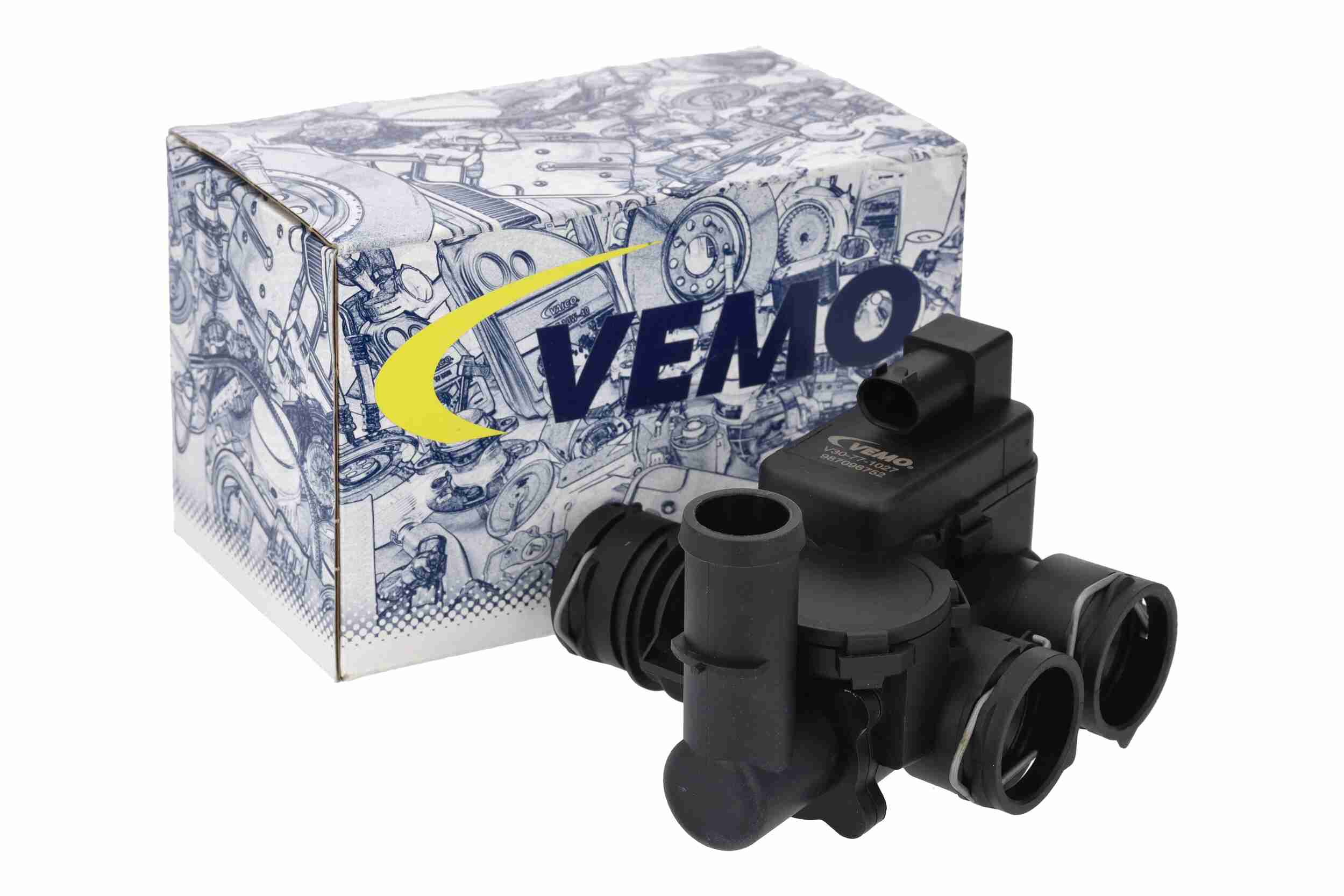 Ilustracja V30-77-1027 VEMO zawór regulacyjny płynu chłodzącego