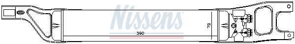 Ilustracja 91670 NISSENS chłodnica oleju, olej silnikowy