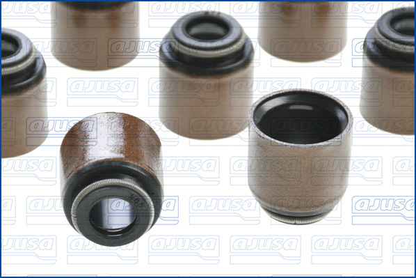 Ilustracja 57012800 AJUSA zestaw uszczelniaczy, trzonek zaworu