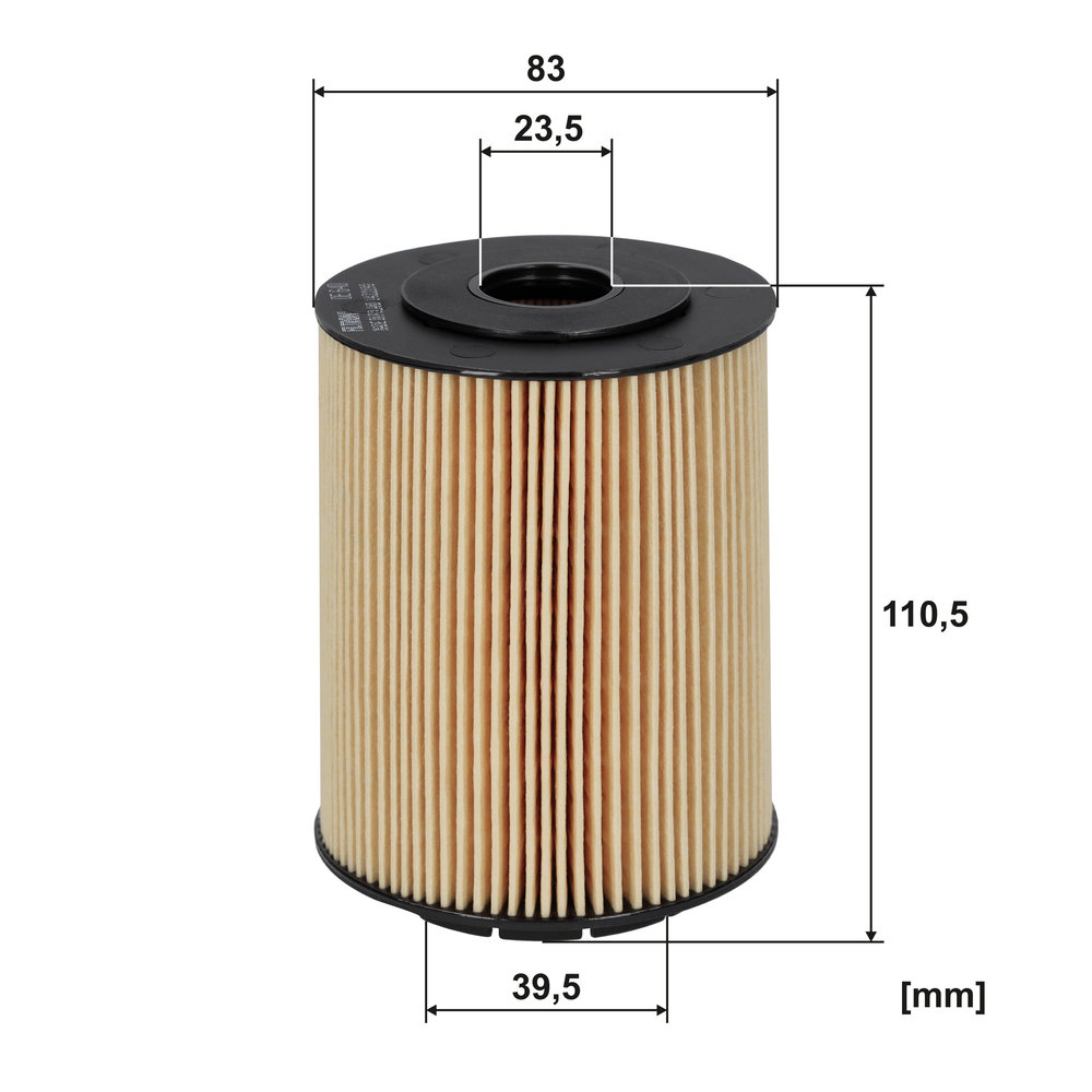 Ilustracja OE 640 FILTRON filtr oleju