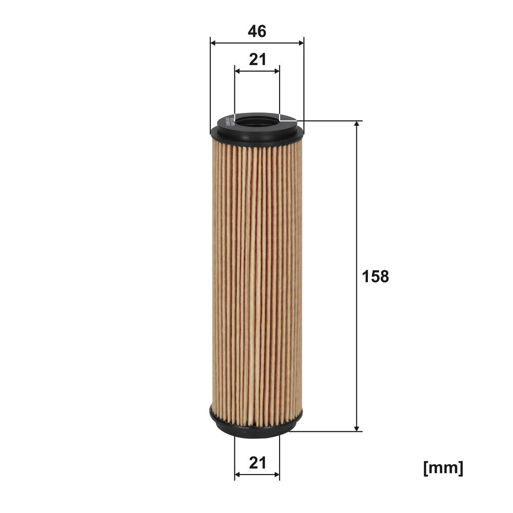 Ilustracja OE 640/10 FILTRON filtr oleju
