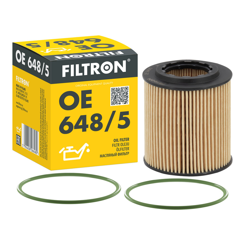 Ilustracja OE 648/5 FILTRON filtr oleju