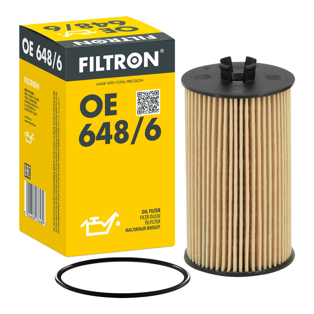 Ilustracja OE 648/6 FILTRON filtr oleju