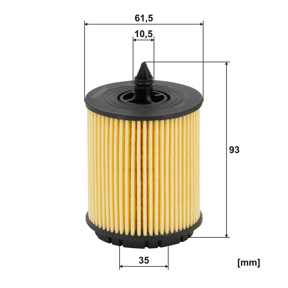 Ilustracja OE 648/3 FILTRON filtr oleju