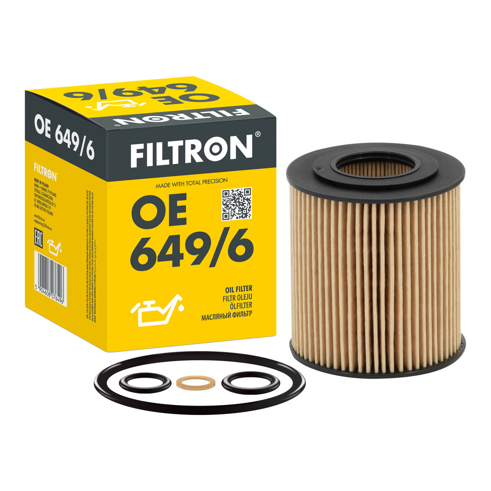 Ilustracja OE 649/6 FILTRON filtr oleju