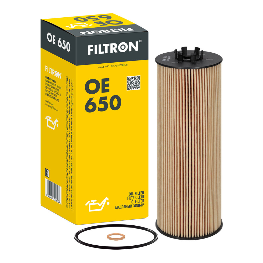 Ilustracja OE 650 FILTRON filtr oleju
