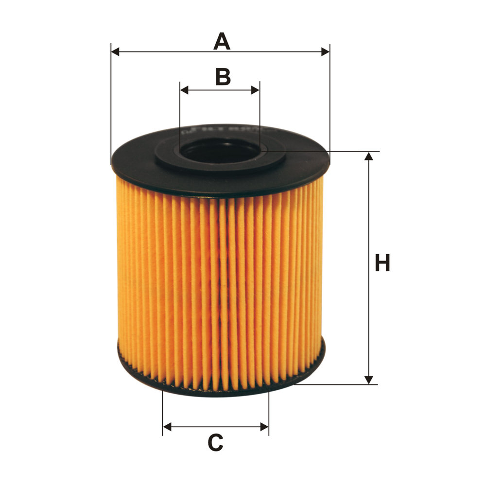 Ilustracja OE 662 FILTRON filtr oleju