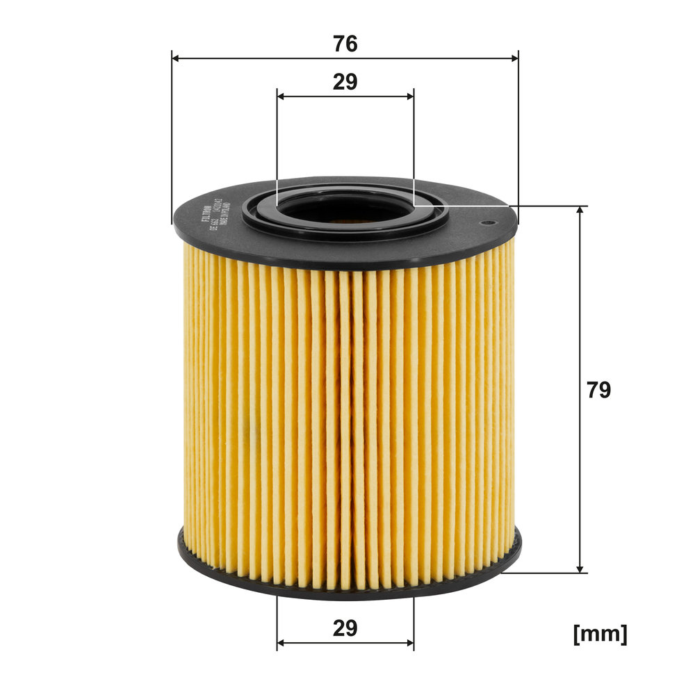Ilustracja OE 662 FILTRON filtr oleju