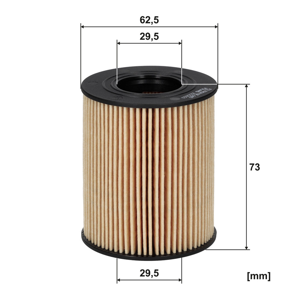 Ilustracja OE 665 FILTRON filtr oleju