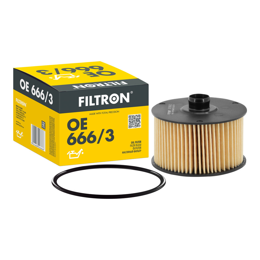 Ilustracja OE 666/3 FILTRON filtr oleju