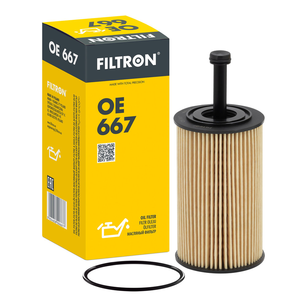 Ilustracja OE 667 FILTRON filtr oleju