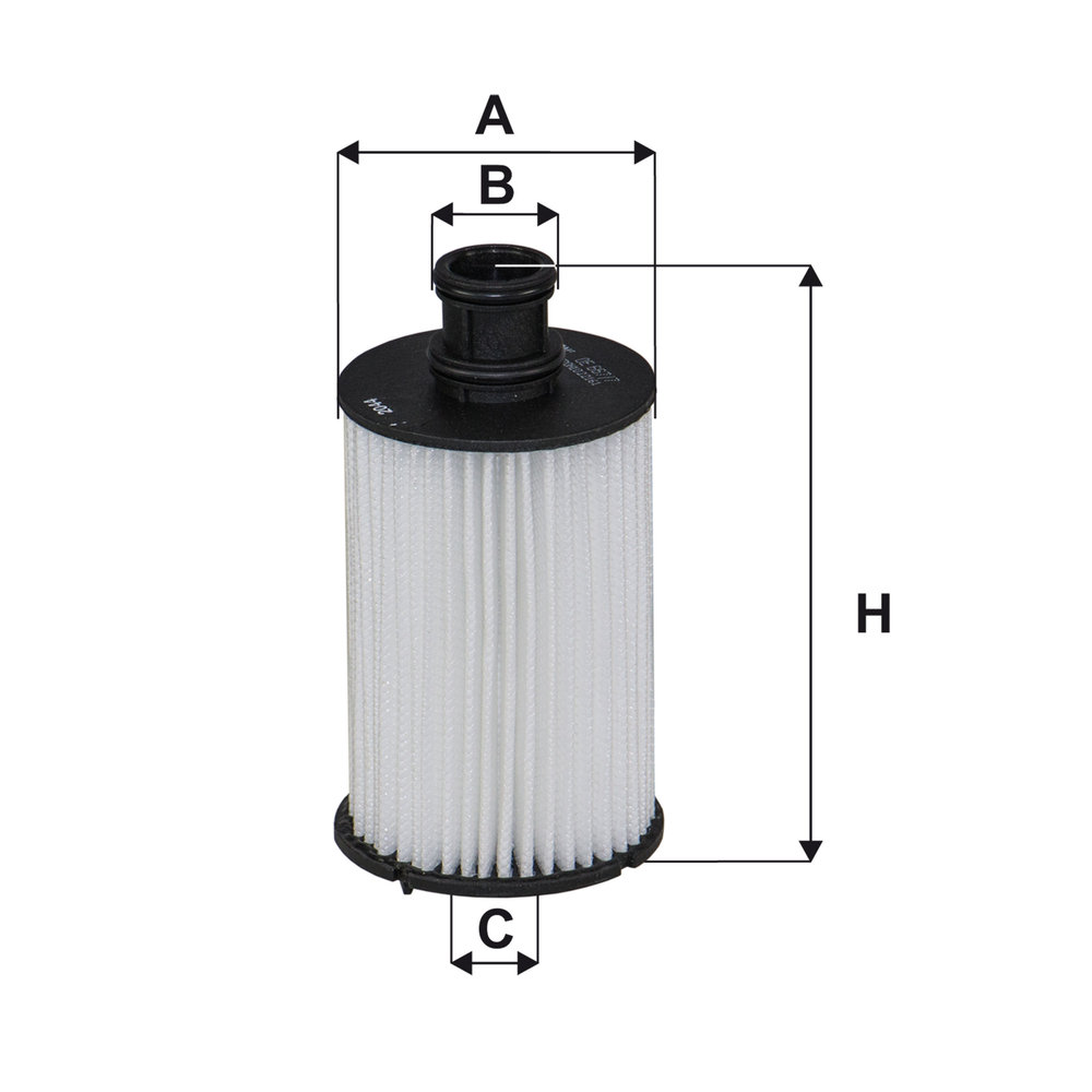 Ilustracja OE 667/7 FILTRON filtr oleju