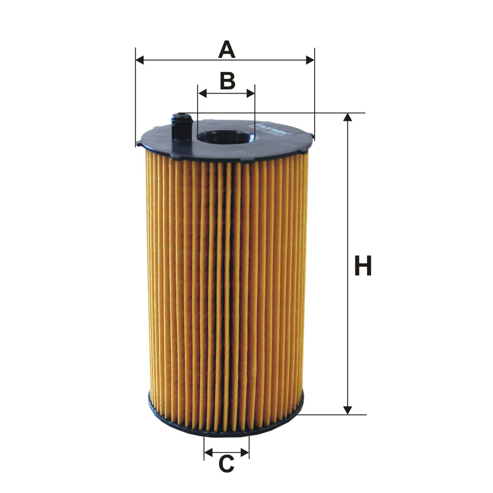 Ilustracja OE 667/2 FILTRON filtr oleju