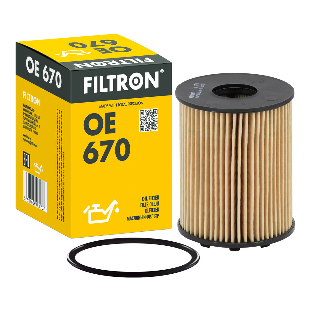 Ilustracja OE 670 FILTRON filtr oleju