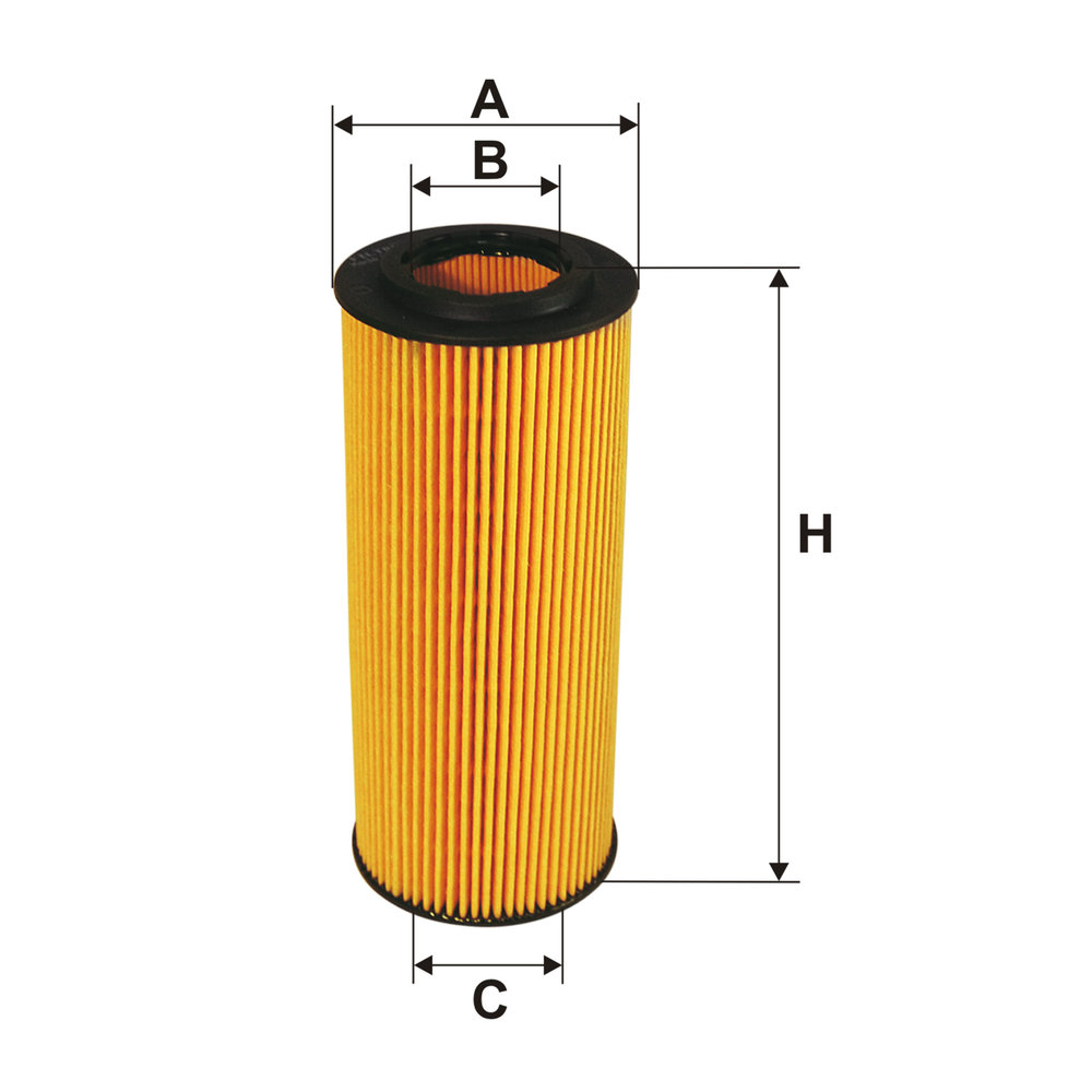 Ilustracja OE 671/4 FILTRON filtr oleju