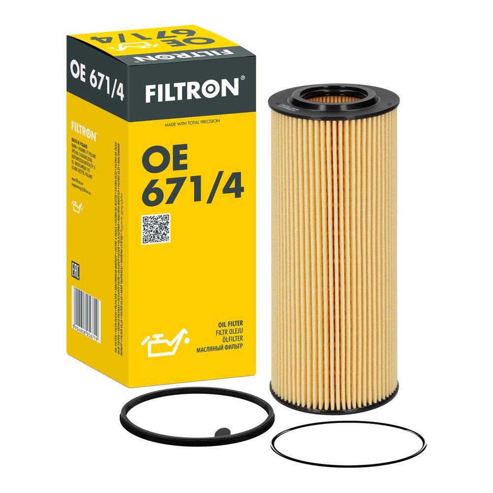 Ilustracja OE 671/4 FILTRON filtr oleju