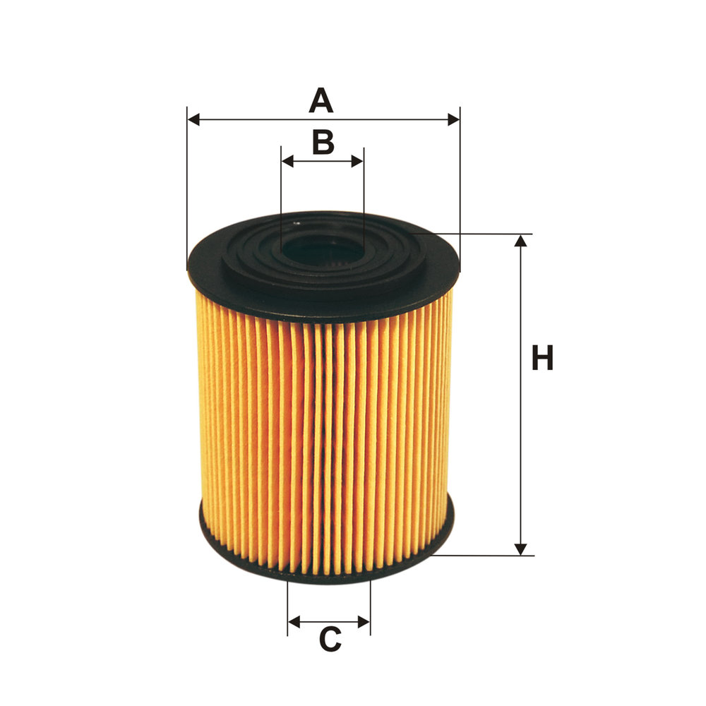Ilustracja OE 672 FILTRON filtr oleju