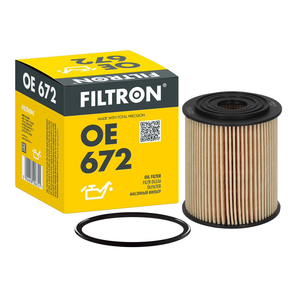 Ilustracja OE 672 FILTRON filtr oleju