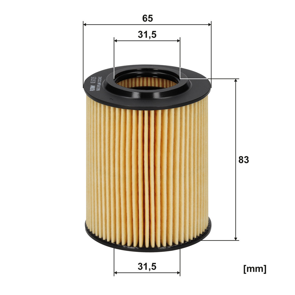 Ilustracja OE 672/5 FILTRON filtr oleju