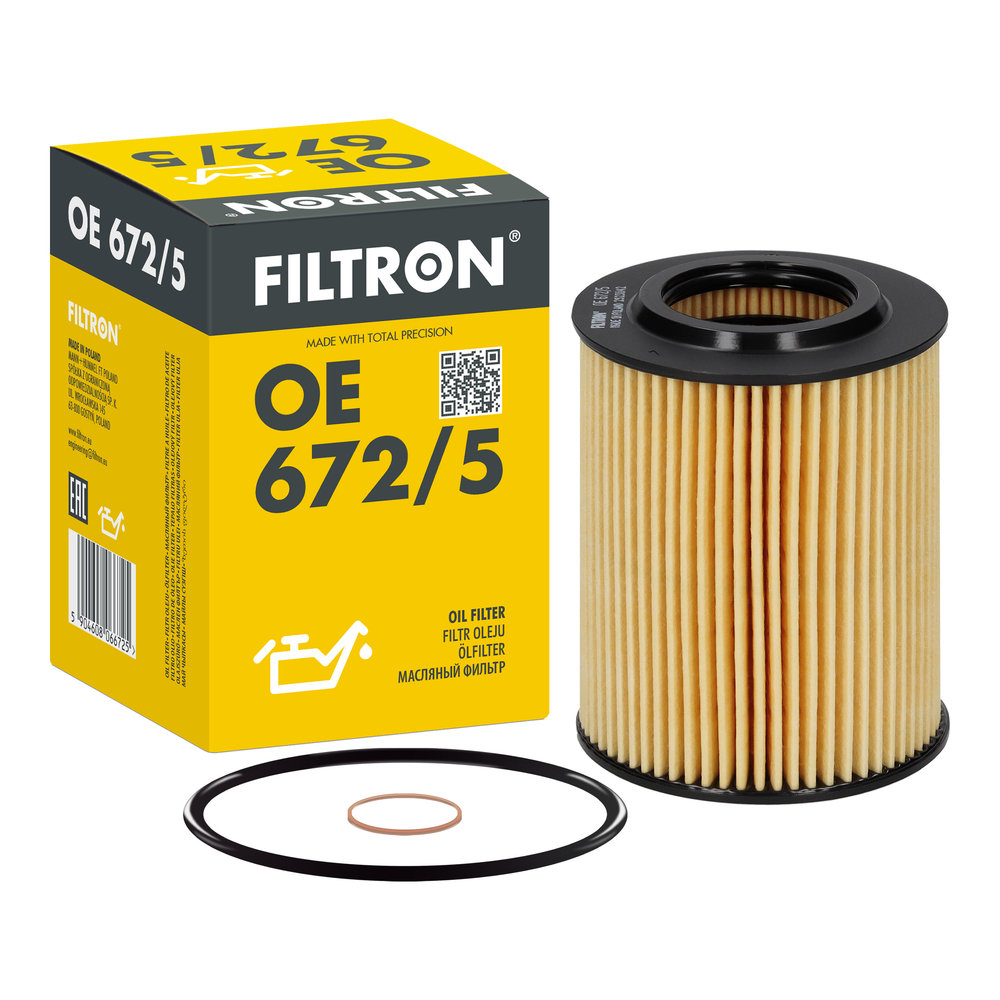 Ilustracja OE 672/5 FILTRON filtr oleju