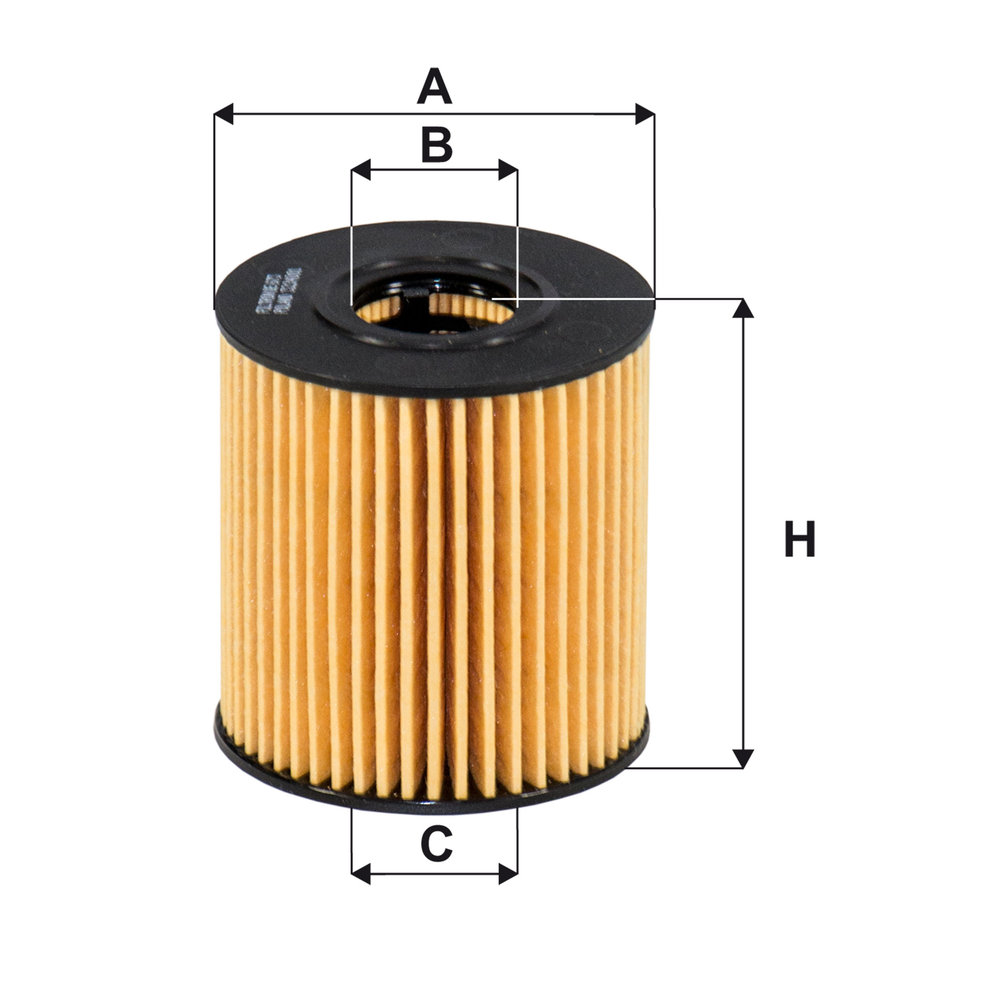 Ilustracja OE 673 FILTRON filtr oleju