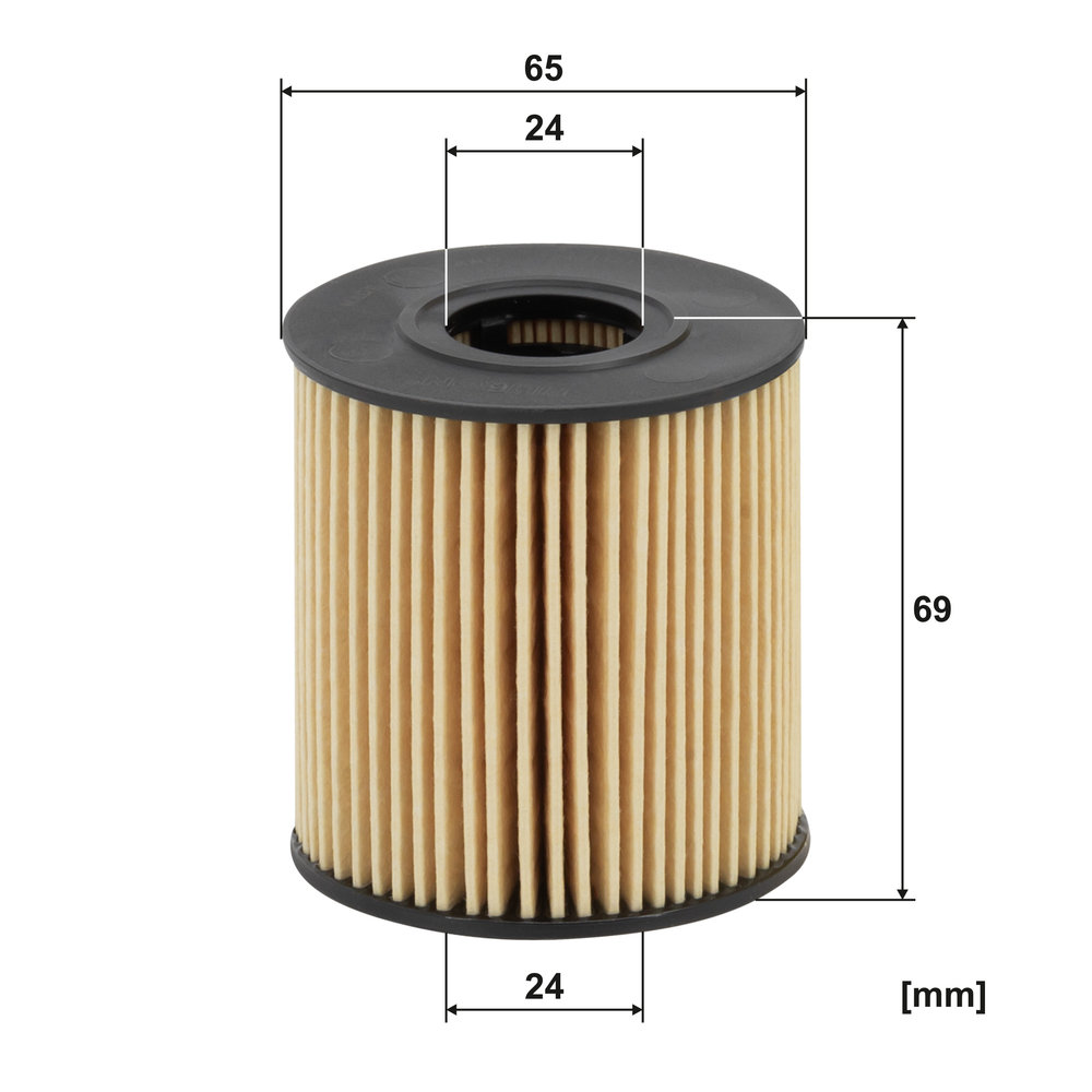 Ilustracja OE 673 FILTRON filtr oleju