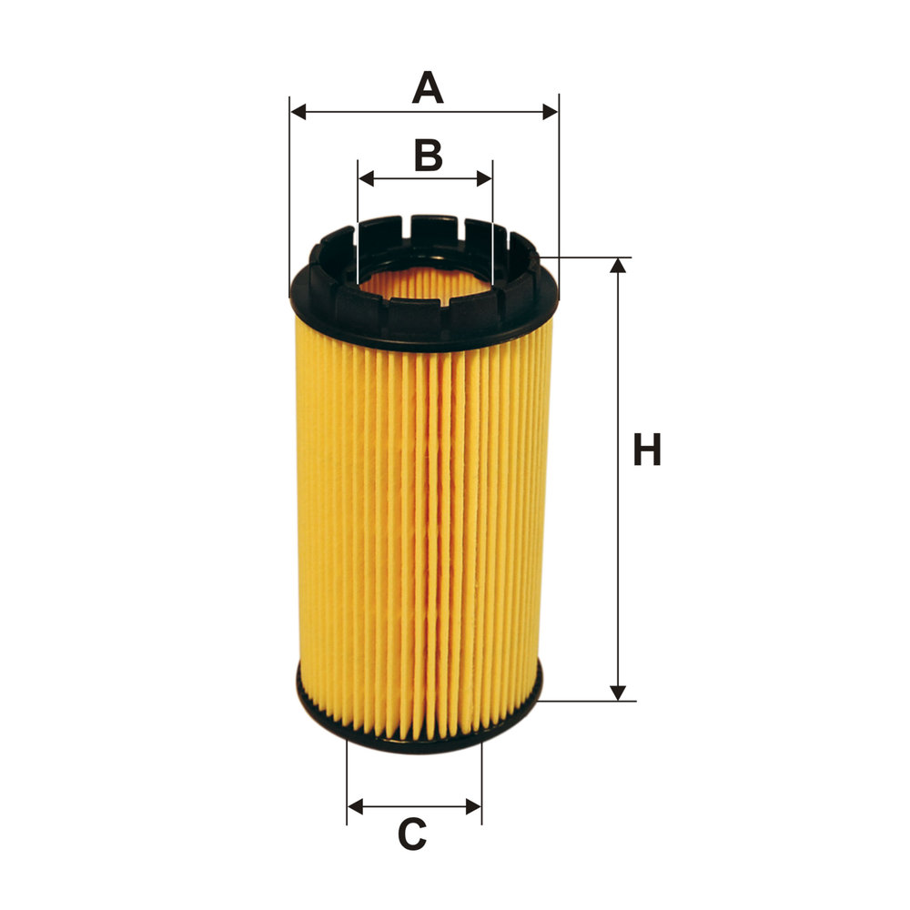 Ilustracja OE 674 FILTRON filtr oleju