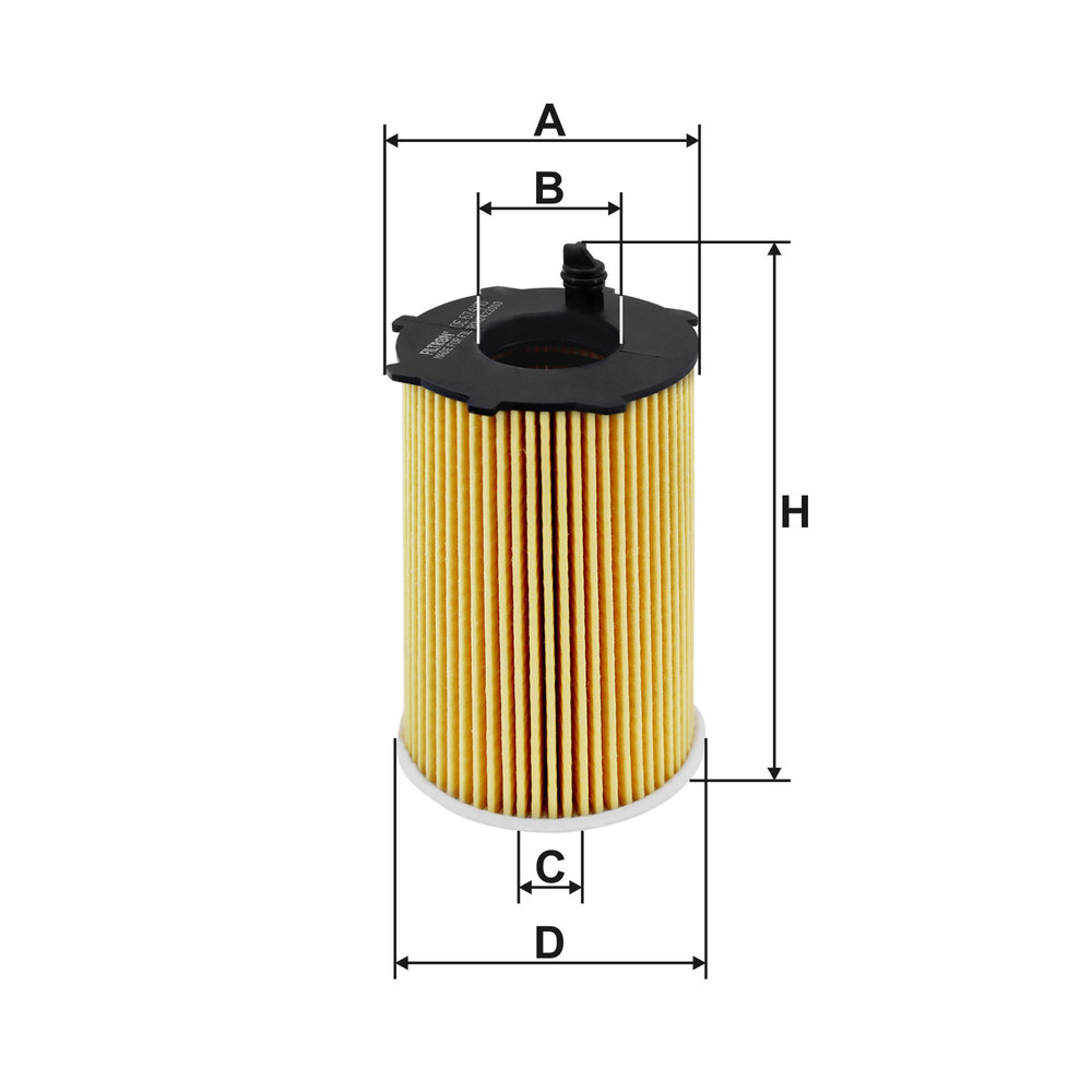 Ilustracja OE 674/10 FILTRON filtr oleju