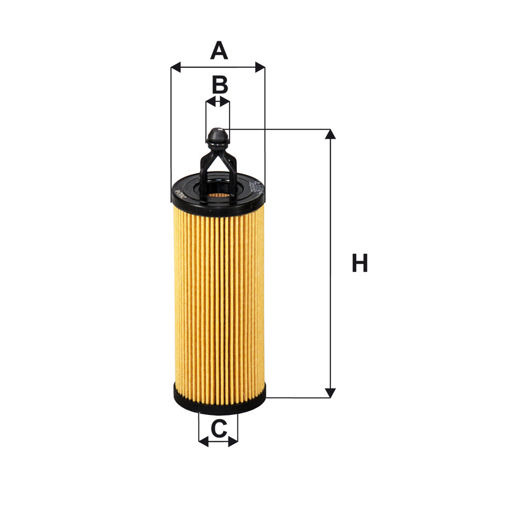 Ilustracja OE 689/4 FILTRON filtr oleju