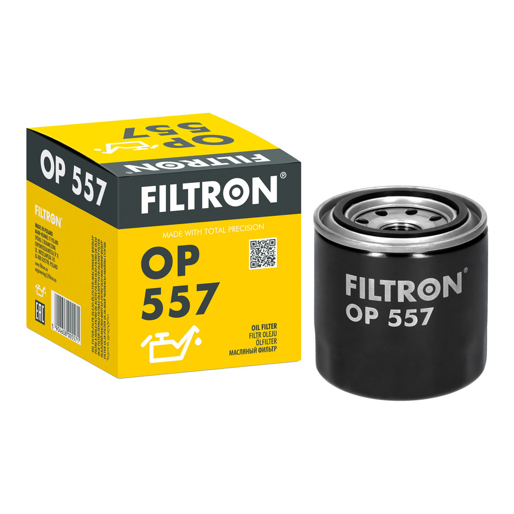 Ilustracja OP 557 FILTRON filtr oleju