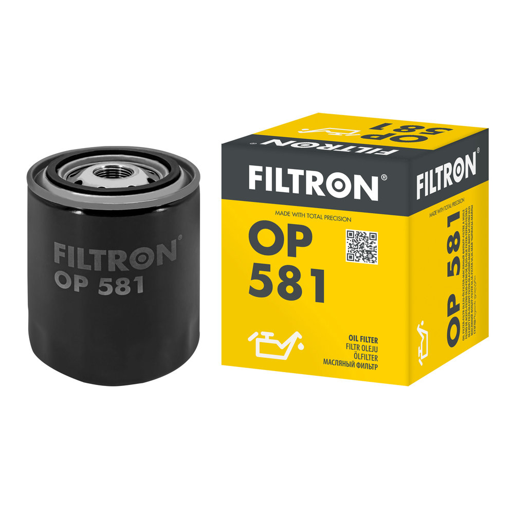 Ilustracja OP 581 FILTRON filtr oleju