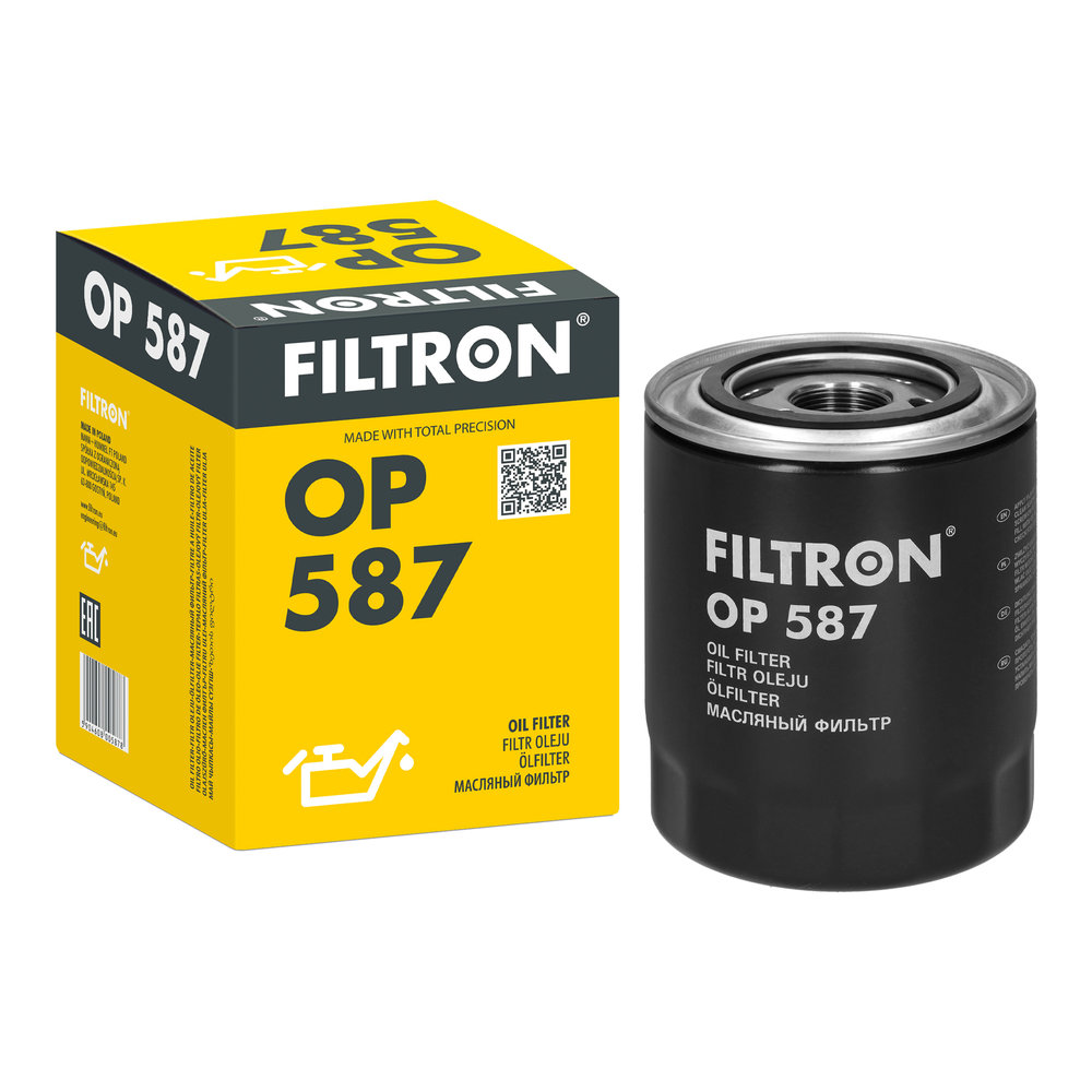 Ilustracja OP 587 FILTRON filtr oleju