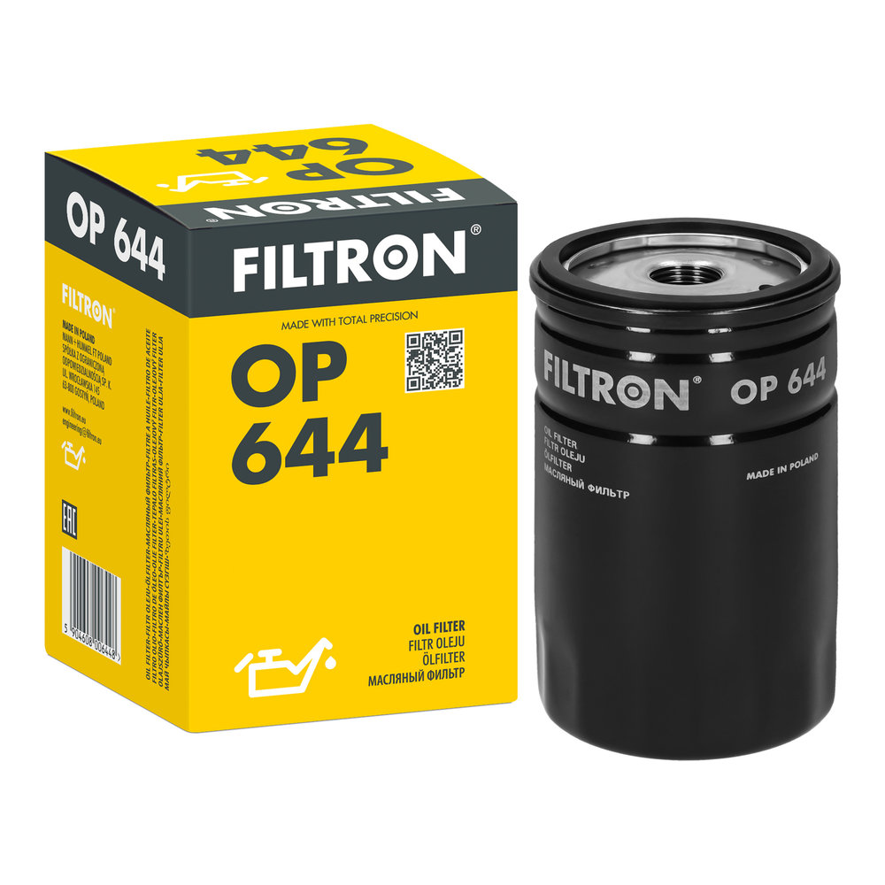 Ilustracja OP 644 FILTRON filtr oleju