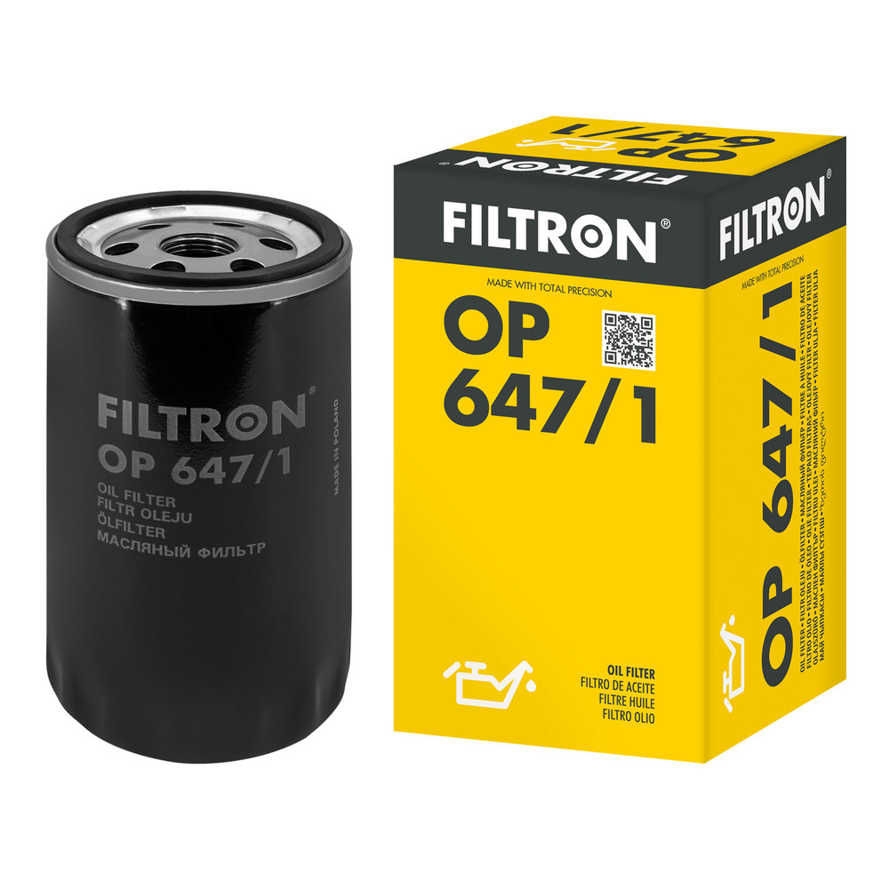Ilustracja OP 647/1 FILTRON filtr oleju