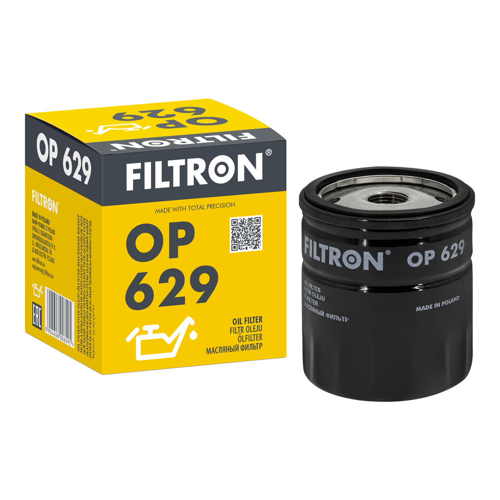 Ilustracja OP 629 FILTRON filtr oleju