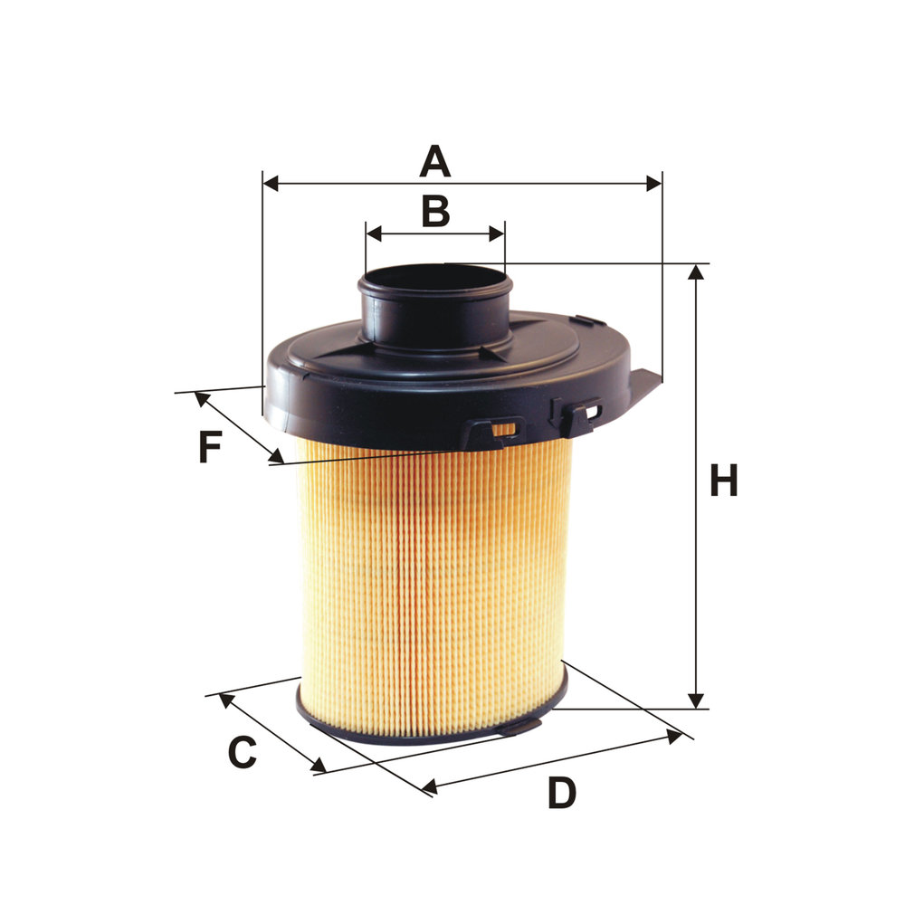 Ilustracja AK 246 FILTRON filtr powietrza
