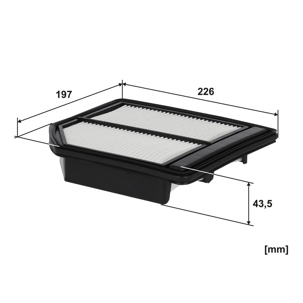 Ilustracja AP 104/7 FILTRON filtr powietrza