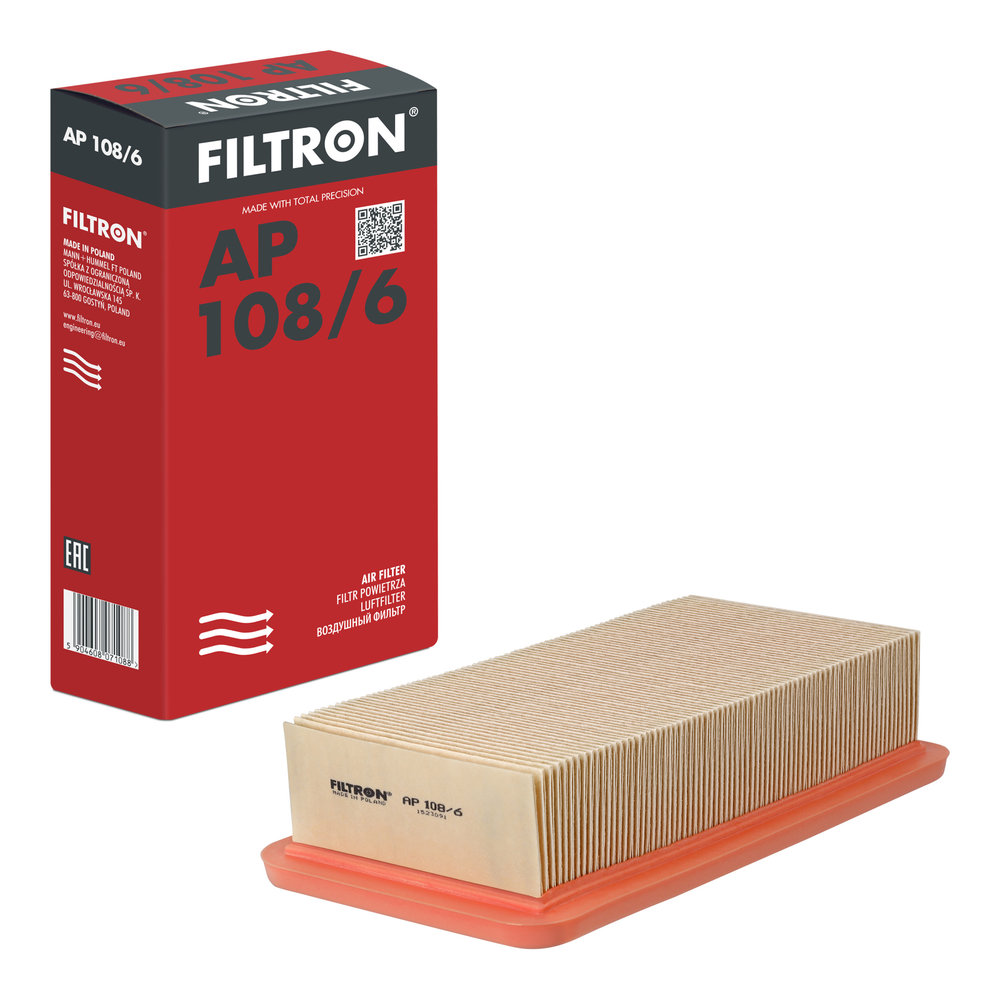 Ilustracja AP 108/6 FILTRON filtr powietrza