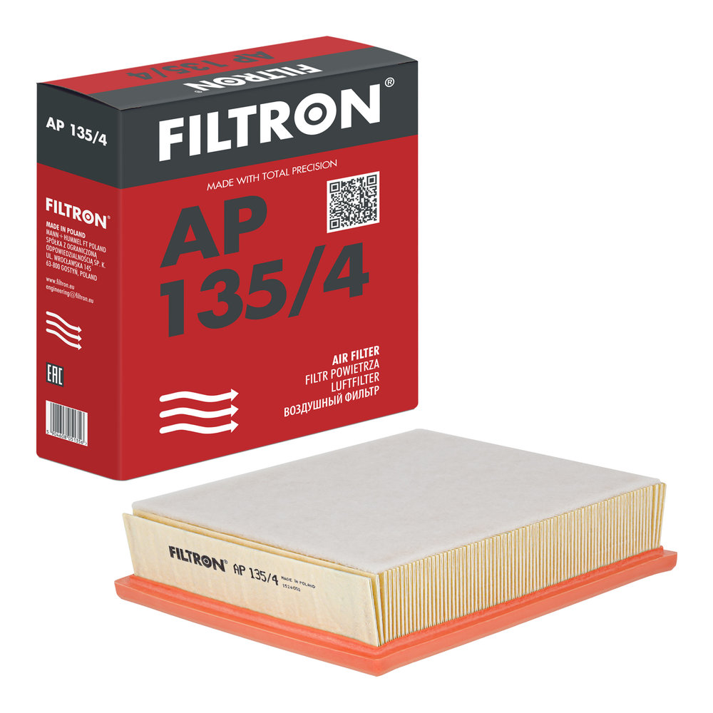 Ilustracja AP 135/4 FILTRON filtr powietrza