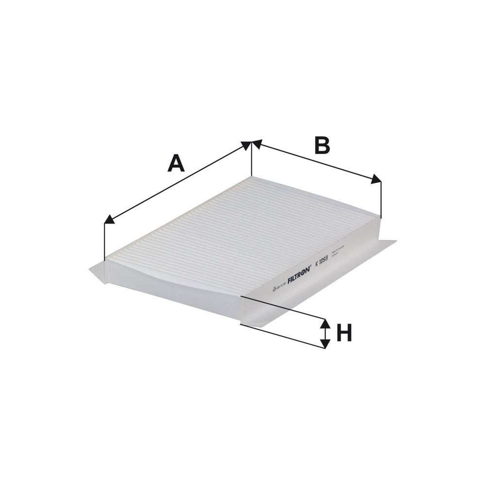 Ilustracja K 1093 FILTRON filtr kabinowy