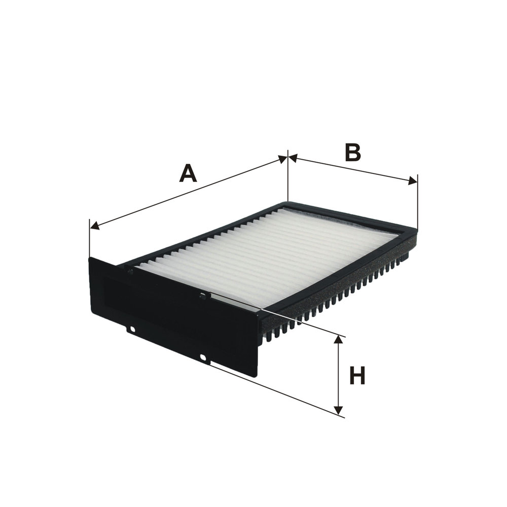 Ilustracja K 1163 FILTRON filtr kabinowy