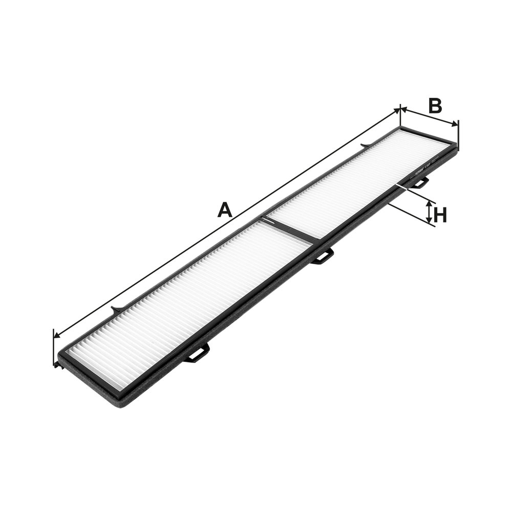 Ilustracja K 1169 FILTRON filtr kabinowy